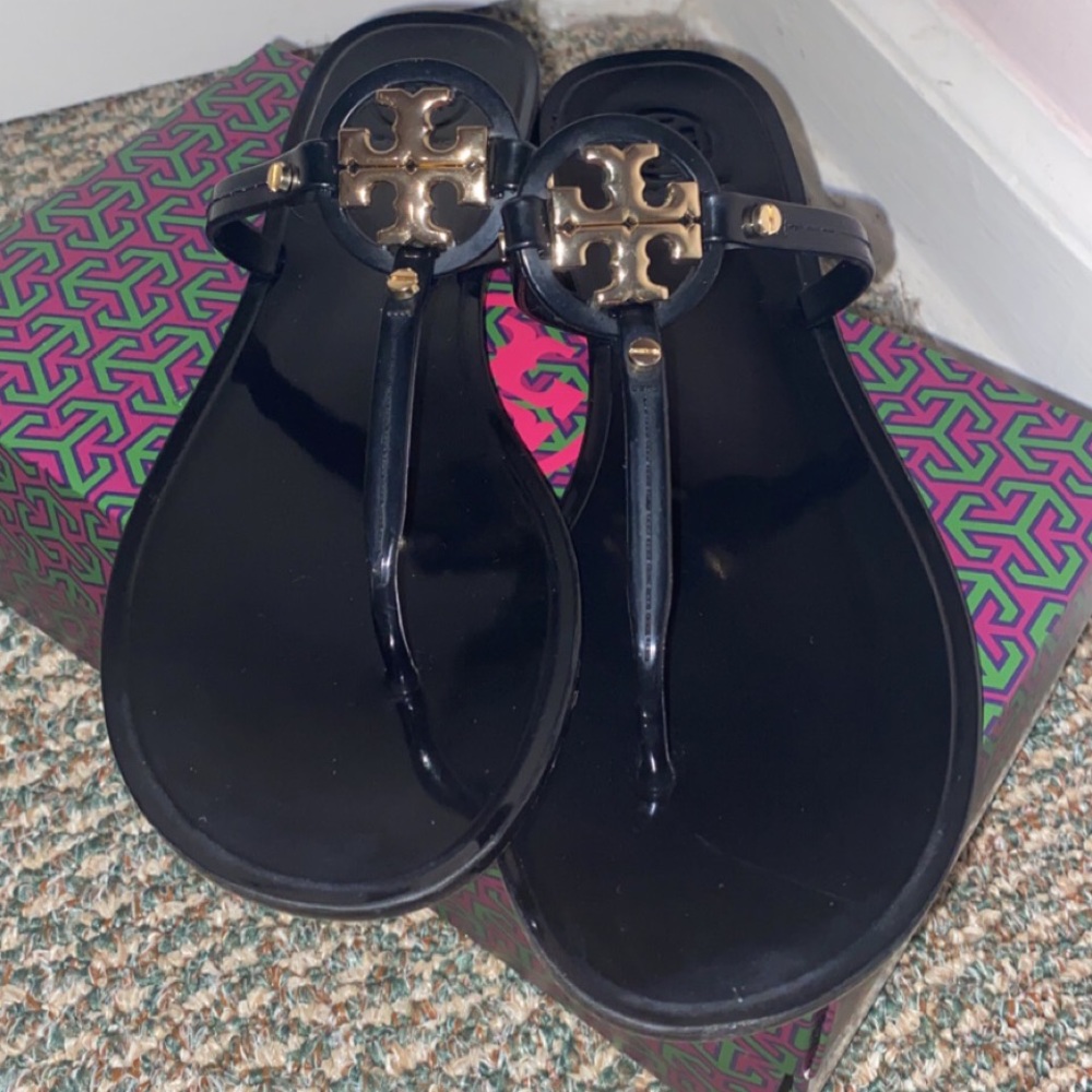 Tory Burch Mini Miller Flat Thong Sandals